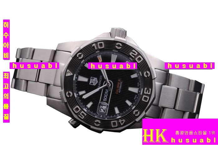 �±�ȣ�̾� ���ڽð� Tag Heuer Aquaracer stainless steel Japanese Quartz MOVEMENT 52x44mm Men tag144