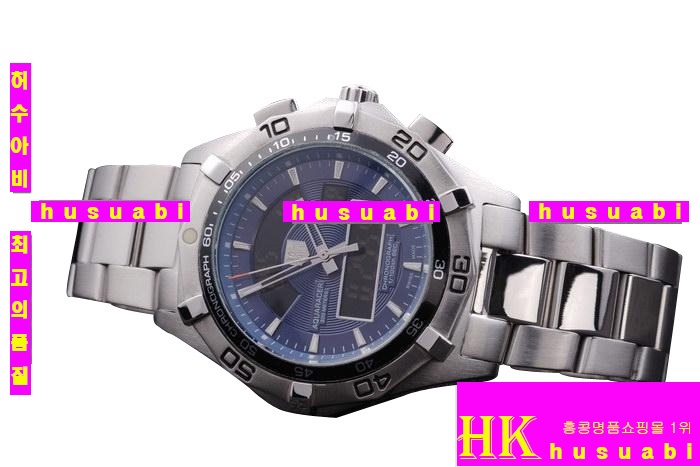 �±�ȣ�̾� ���ڽð� Tag Heuer Aquaracer Brushed stainless steel Automatic MOVEMENT 50x49mm Men tag143