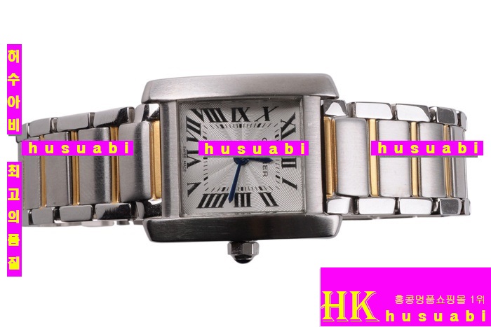 ��쿡 ���ڽð�.Replica Cartier Japanese Quartz MOVEMENT 440 stainless steel Women.117-011
